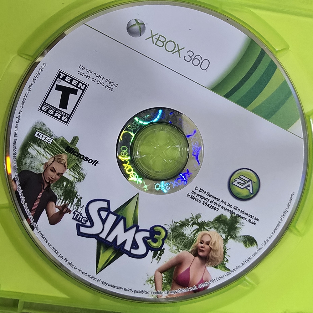 The Sims 3 for Xbox 360 - Green Edition